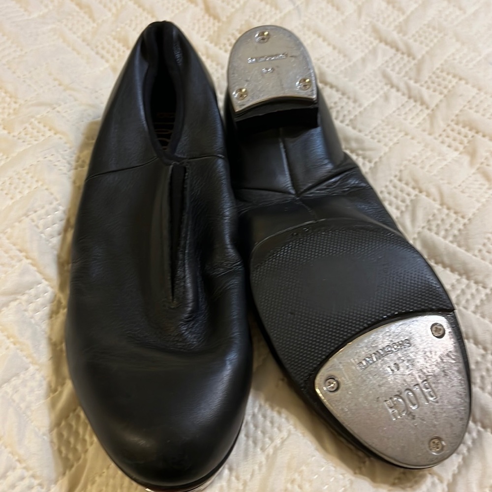 Mens Size 12 Black Bloch Tap shoes